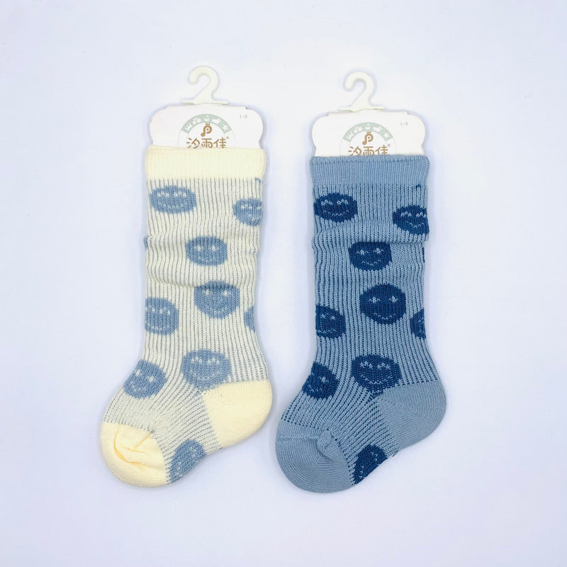 WOOL EMOJI BABY GIRL AND BOY SOCKS