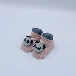 WOOL PANDA BABY BOY BOOTY