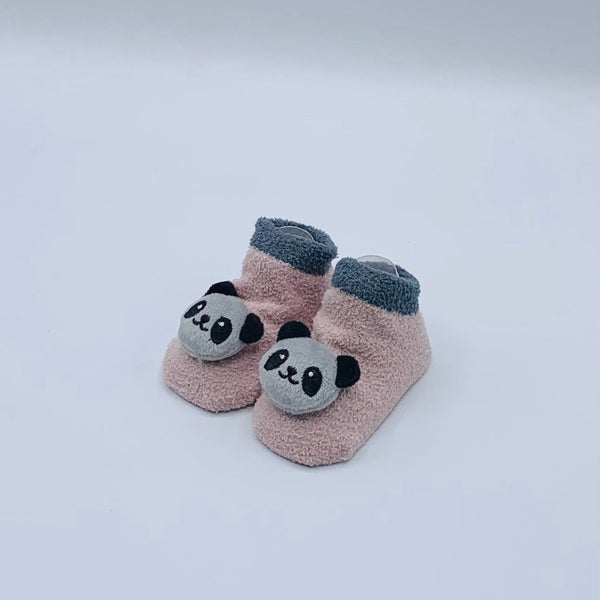 WOOL PANDA BABY BOY BOOTY