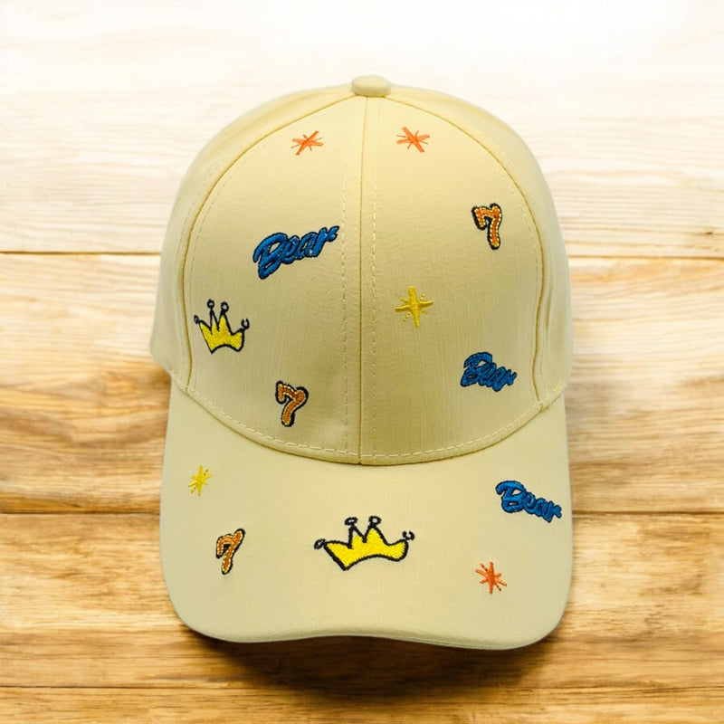 Summer Breeze Baby Girl Cap Stylish & Soft Sun Protection