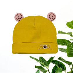 CUTE BEAR EAR BEANIE CAP