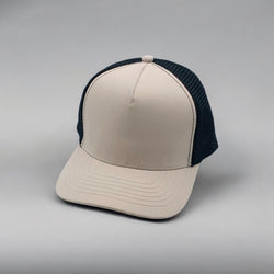SIMPLE SUNSHADE COUPLE TRUCKER HAT BEIGE