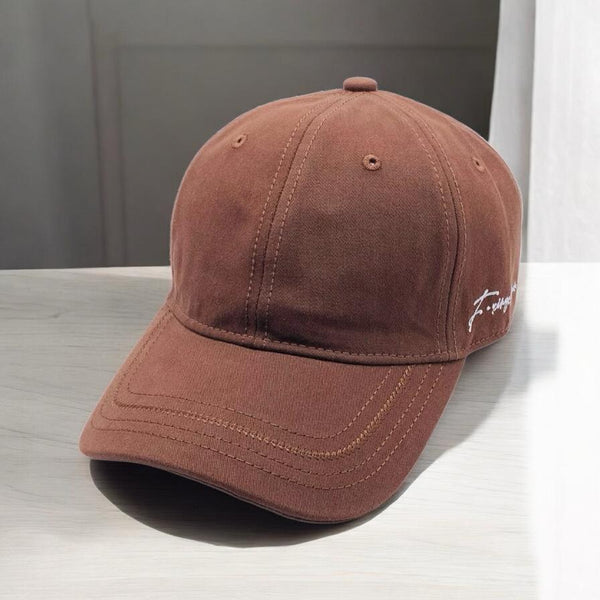 CASUAL CHIC HEADWEAR SIDE EMBROIDERY