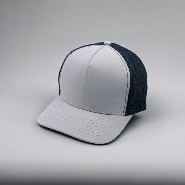 SIMPLE SUNSHADE COUPLE TRUCKER HAT LIGHT GREY