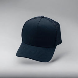 SIMPLE SUNSHADE COUPLE TRUCKER HAT BLACK