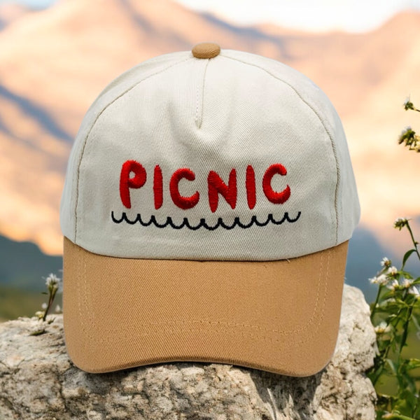 PICNIC EMBROIDERED CAP